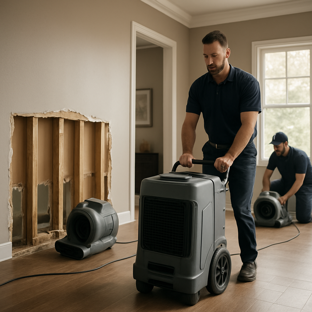 Nevada Pro Construction restoring a home after water damage